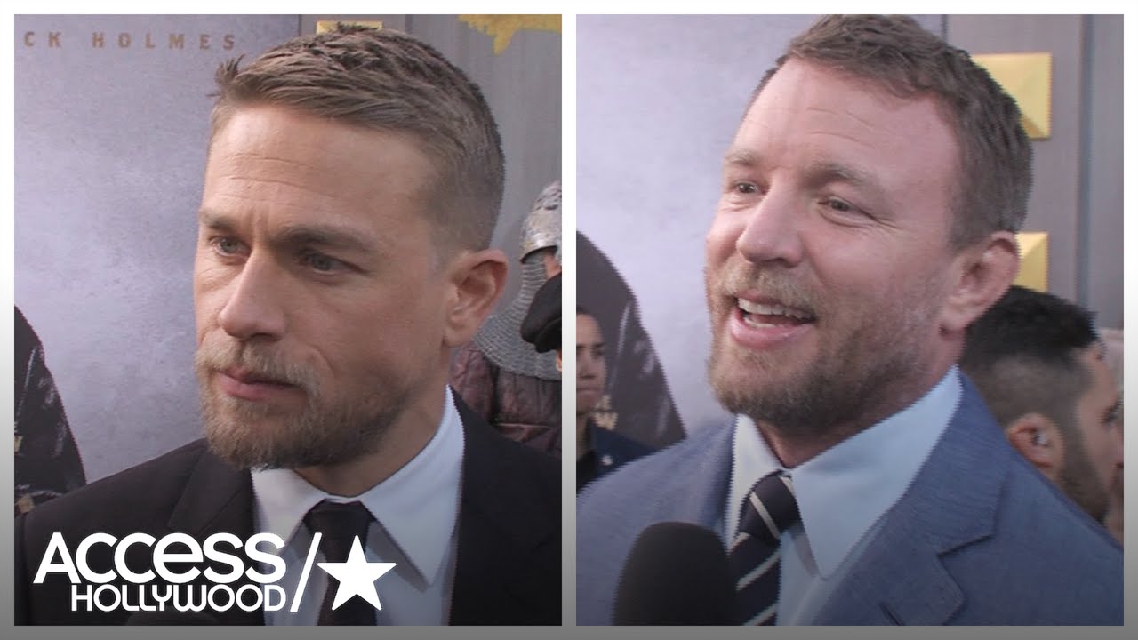 King Arthur Charlie Hunnam Guy Ritchie Jokingly Feud Over