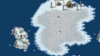 Red Alert 2 | Yuri's Revenge | 7 vs 1 | Circle Map Defence on Island Super Extra Hard AI screenshot 1