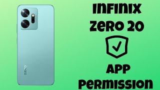 Infinix Zero 20 App Permission Settings || Application Permission Allow And Deny screenshot 1