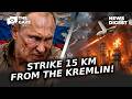 MOSCOW ON FIRE: Precise Ukrainian UAV strike hits OIL. The consequences terrify PUTIN!