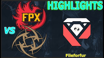 FPX vs NiP / HIGHLIGHTS & BEST MOMENTS / Allied Esports Odyssey BO1