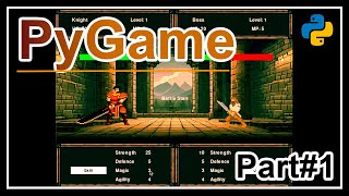 Turn Battle Game with Pygame