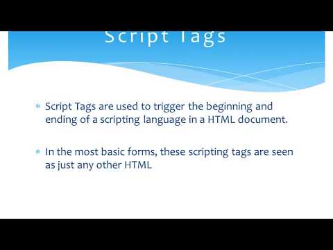 Java Script  An Introduction