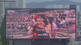 240526 기아타이거즈 응원단 소개, 라인업송 (KlA-두산전)