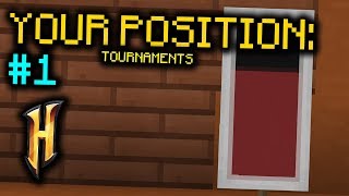 BEDWARS TOURNAMENT GRIND (Second Place?) - Hypixel Bedwars