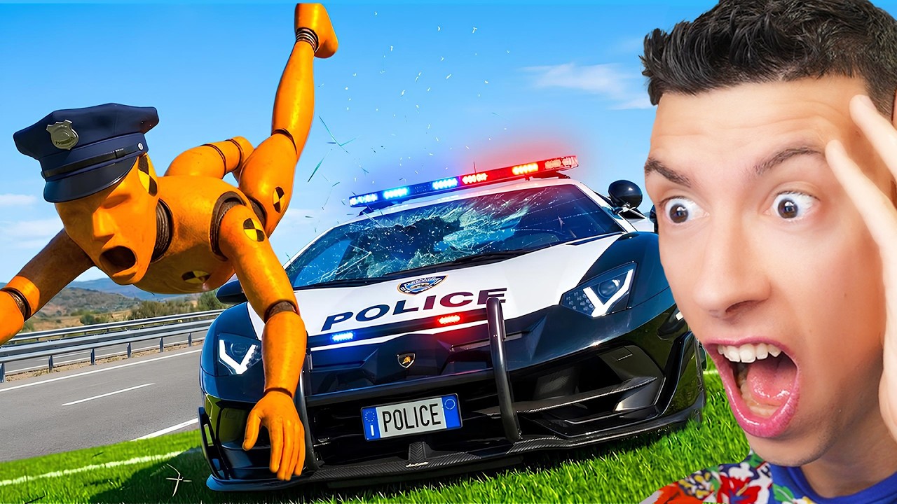 LES ANIMATIONS D’ACCIDENTS DE VOITURE LES PLUS FOLLES ?! (Sans Ceinture De Sécurité)