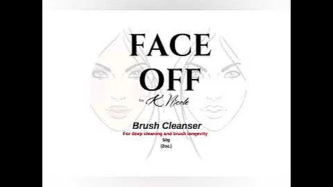 TalkTorial: Washing your brushes 'FACE OFF'  Style
