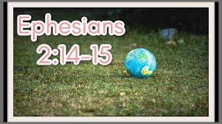 Hymn: He Himself is Our Peace (Ephesians 2:14-15 of the Bible)
