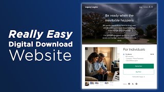 Super Easy Digital Downloads Website