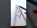 How to draw hand 🤔😱 #shorts #craft #art #drawing #crafts #satisfying