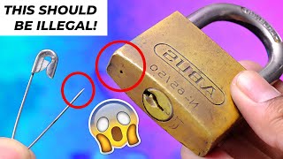 2 ILLEGAL Ways to Open a Lock - Part 3