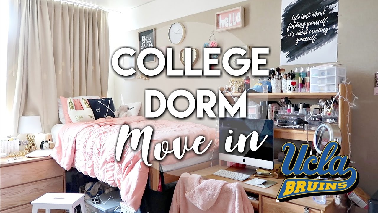 UCLA Dorm Move-In 2017! ♡ (New College Dorm, Deluxe Double ...