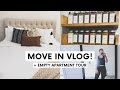 MOVE IN VLOG: FIRST APARTMENT | move with me, empty apartment tour, & more! 2020