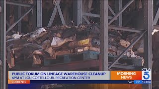 Public forum to be held for Boyle Heights residents as warehouse waste removal deadline nears