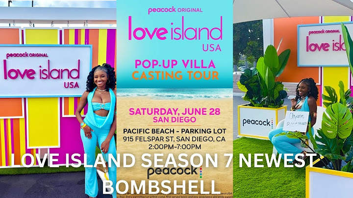 LOVE ISLAND USA SEASON 7&8 CASTING POP-UP VILLA BOMBSHELL SAN DIEGO