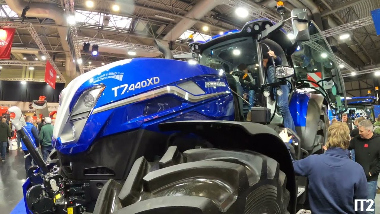 2026 New Holland T7.440 XD Blue Power 8.7 Litre 6-Cyl Diesel Tractor (435 HP) LAMMA Show 2026