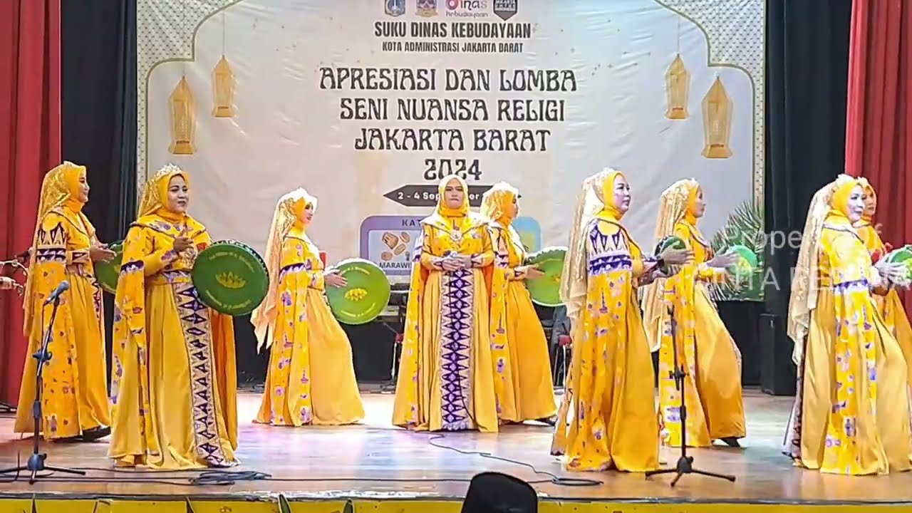 JUARA 1 THE FLOWER OF ALMUNAWAR | FESTIVAL QASIDAH SENI NUANSA RELIGI JAKARTA BARAT 2024
