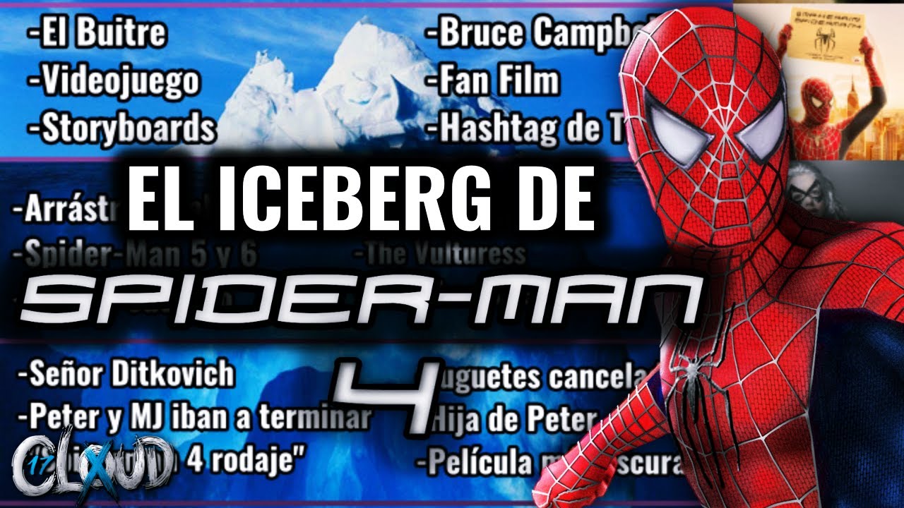 El Iceberg de Spider-Man 4 (PELÍCULA CANCELADA)