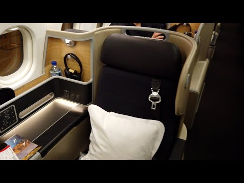 Qantas QF42 Jakarta to Sydney Business Class A330-200