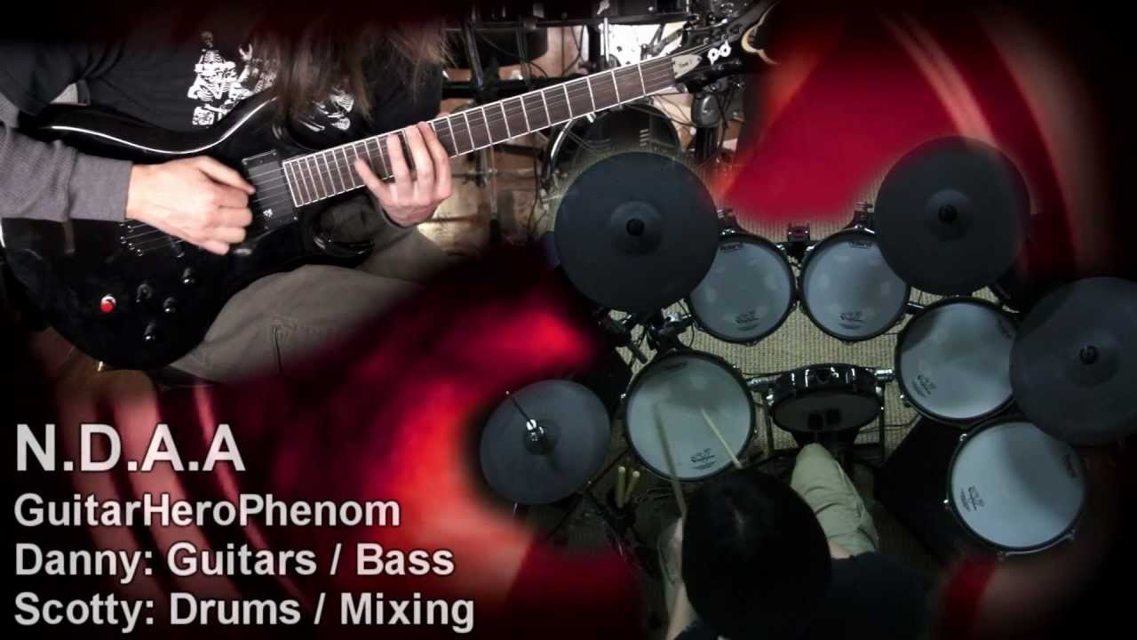 NDAA - An Original Song / Guitar Drums Jam By GuitarHeroPhenom