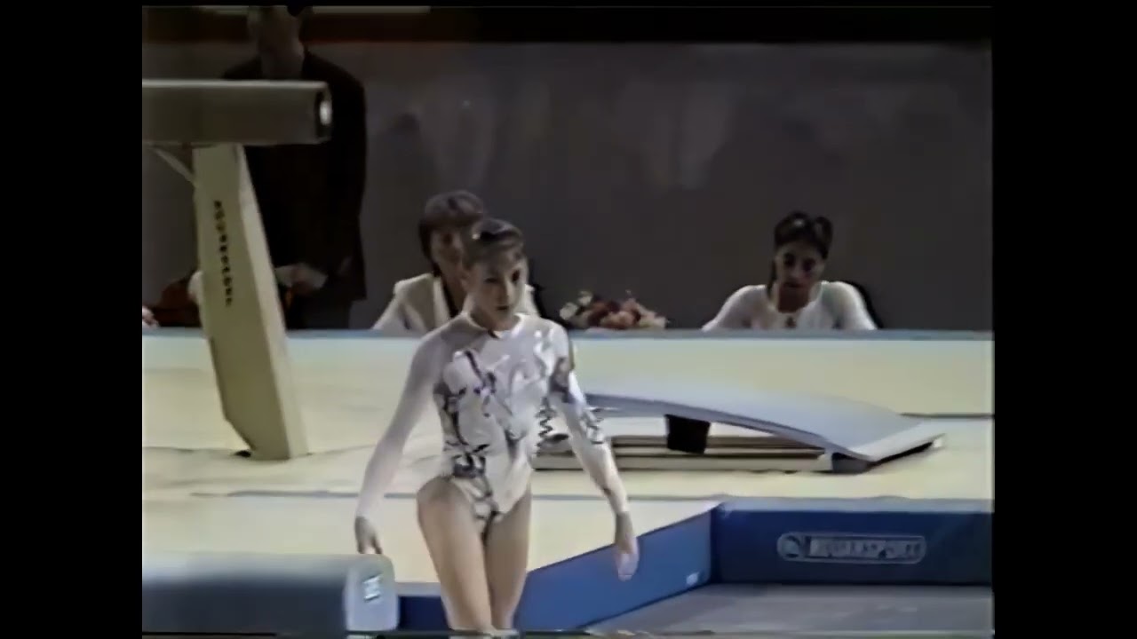 AA 2000 European Jr Championships   Alba Planas ESP VT