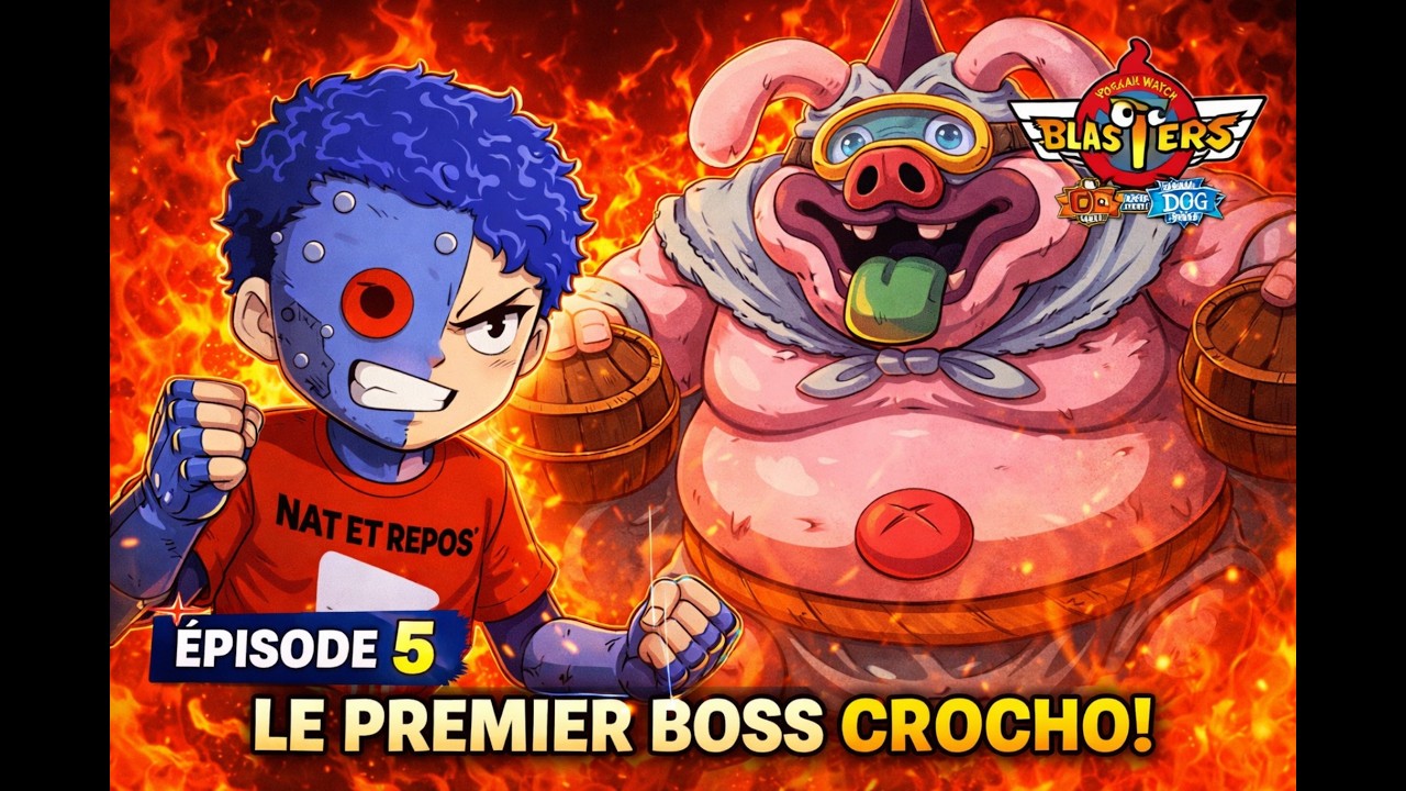 ⚔️ YO-KAI WATCH BLASTERS – ÉPISODE 5 : LE PREMIER BOSS CROCHO ! ⚔️