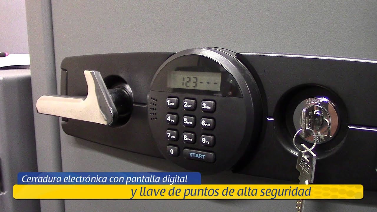 JUGREAT Caja Fuerte, Caja Fuerte Electrónica De Seguridad Digital Con Luz De Inducción, Construcción De Acero Oculta Con Cerradura, Diseño De Anclaje De Pared O Gabinete Para El Hogar, Oficina, Hotel