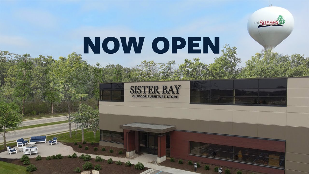 Sister Bay Outdoor Furniture Store Now Open YouTube
