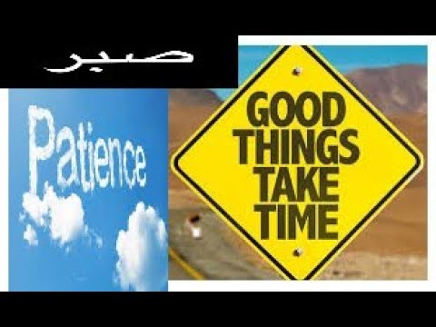 WHAT IS PATIENCE//MEANING OF PATIENCE/part-1 urdu/hindi