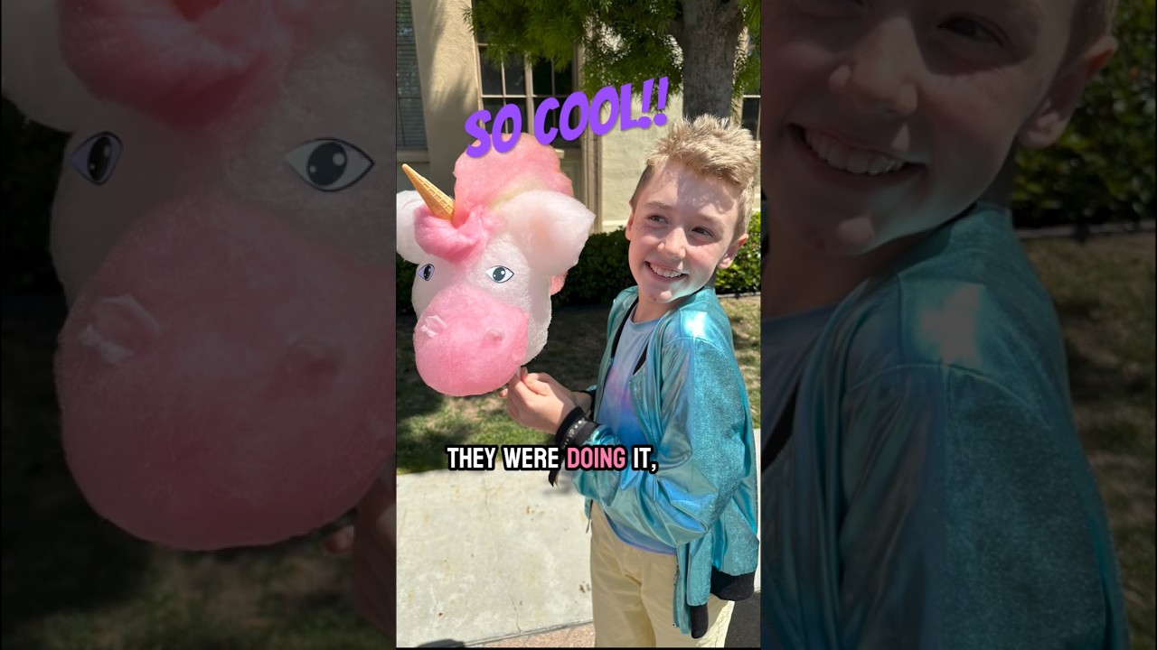 Viral Cotton Candy Art 🍭 🎨 | Ballinger Family 
