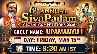 SivaPadam Global Competitions: Upamanyu-01