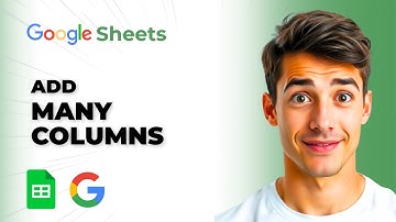Hoe voeg je meerdere kolommen toe in Google Sheets (de gemakkelijkste manier) (gids 2025)