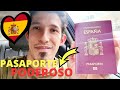 Asi es el PASAPORTE más PODEROSO del  MUNDO ❗🌎🇪🇸 España ASOMBROSA❤