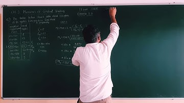 Std 11||COMMERCE||STATE|GSHEB|CH3|Measures Of Central Tendency| Exercise 3.5|Q.5|LEC 12