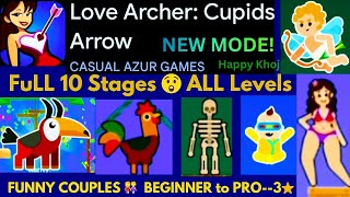 Love Archer: Cupid's Arrow Gameplay Walkthrough All Levels Stages 1-10 | Puzzle Game (Android & iOS) screenshot 2