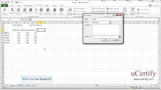 Create A 3-D Name And Insert A 3-D Reference Into A Formula