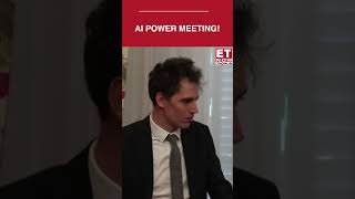 PM Modi Meets Mistral AI CEO Arthur Mensch: Big Push For India’s Future | Breaking #shorts