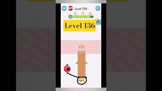Save Cat Game #level 136 #win #bluefox #games #bluefox #gameplay #kidsgame #gamer 🥳