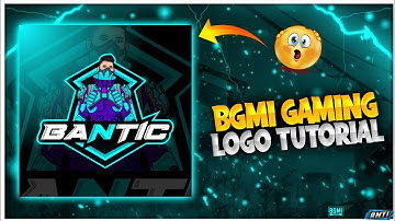 How to Make Gaming Logo | How to Make BGMI Mascot Logo | Mascot Logo Tutorial | Gaming Mascot Logo
