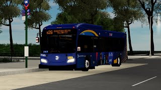 MTA Roblox Busses | MTA B26 bus #7742 full drive from Ridgewood Term to Downtown Brooklyn.