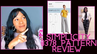 Simplicity 8378 Pattern Review