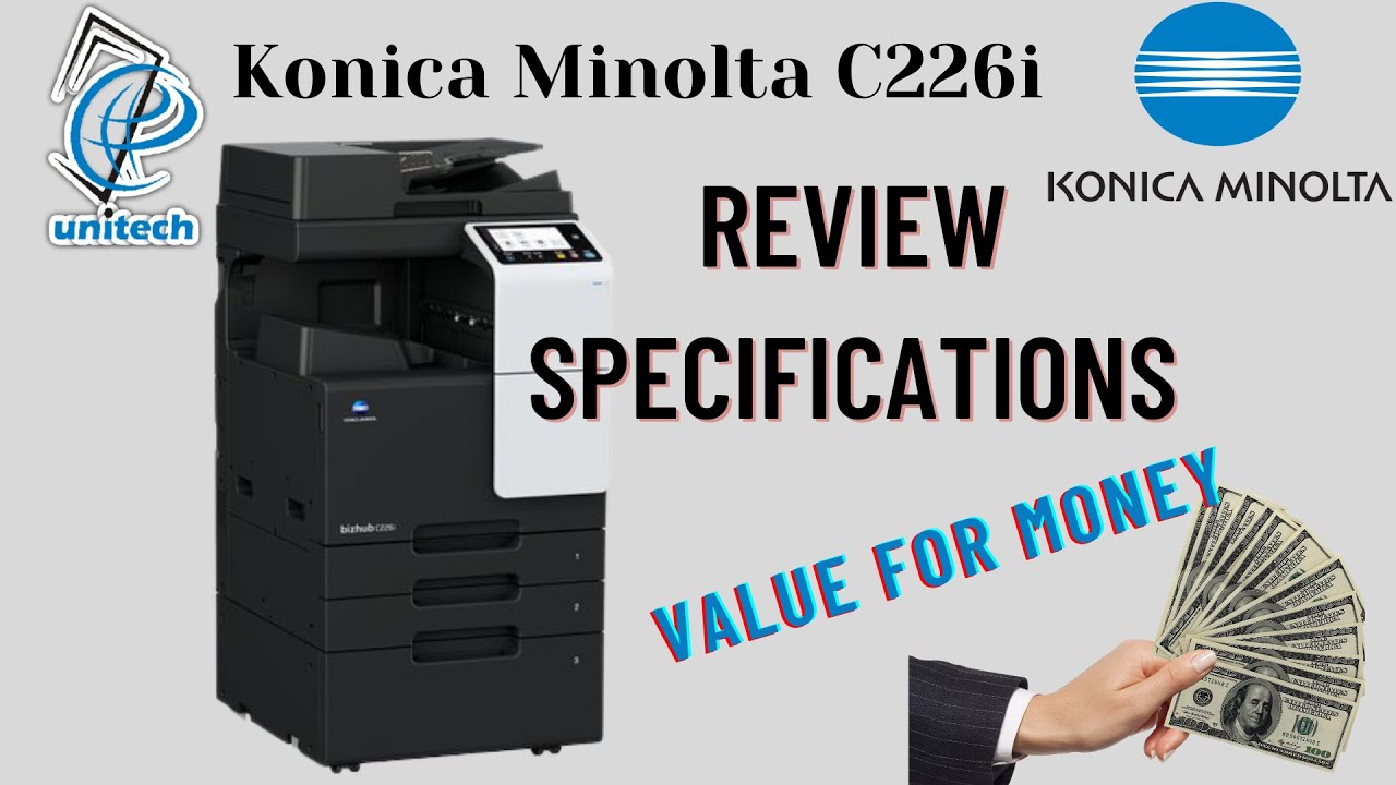 Konica Minolta C226i colour Machine review & detailed information