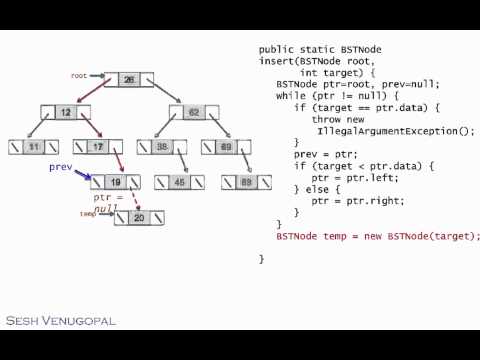 Binary Search Tree Part 2 - Insert