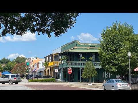 Walking Tour Of Downtown Opelika #Alabama ❤️