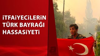 Türk Bayrağı Hasiyeti Göz Yaşarttı A Haber
