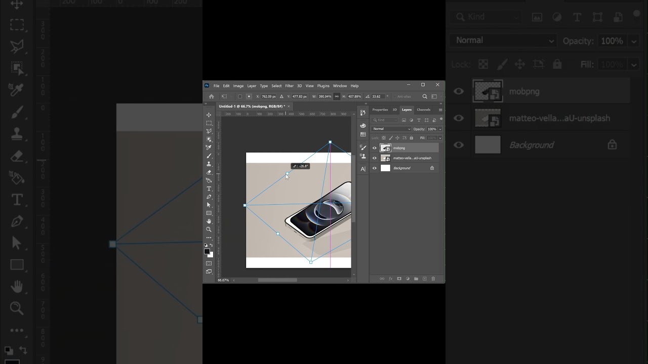 SMART OBJECT MOCKUP IN PHOTOSHOP MAGIC TRICK 