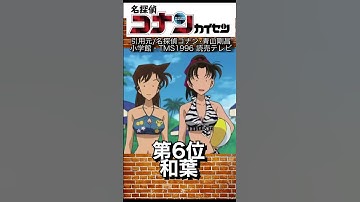Thumbnail of 名探偵コナンのスタイル抜群なキャラランキング