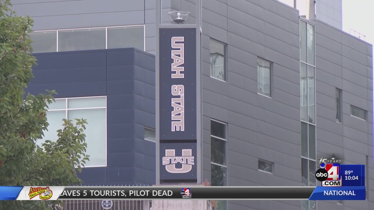 Utah State University football player accused of rape and drug distribution