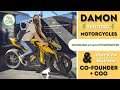 First Look Electric Motorcycle : Walkaround of the Damon Hyperfighter Superbike