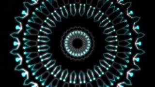 digital processor line animation on black background. concept for technology.
